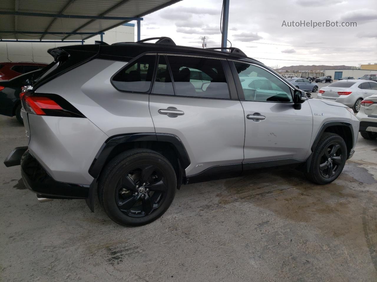 2021 Toyota Rav4 Xse Серый vin: 4T3E6RFV9MU063093