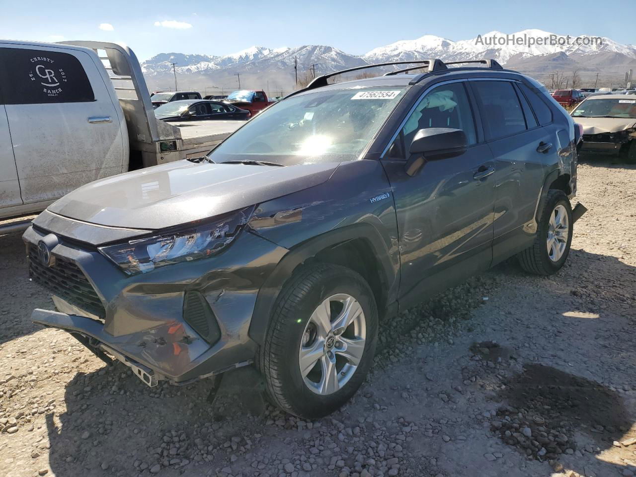 2021 Toyota Rav4 Le Silver vin: 4T3LWRFV8MU046292