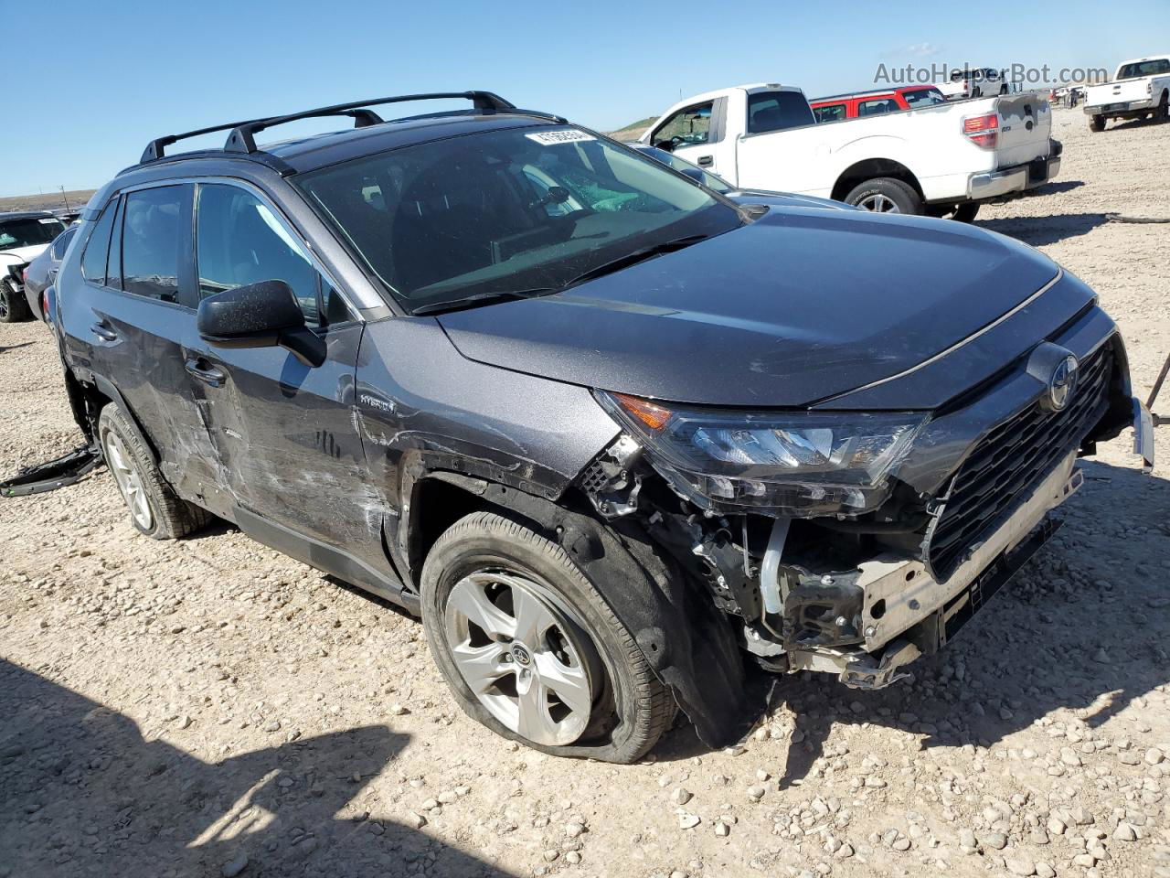 2021 Toyota Rav4 Le Silver vin: 4T3LWRFV8MU046292