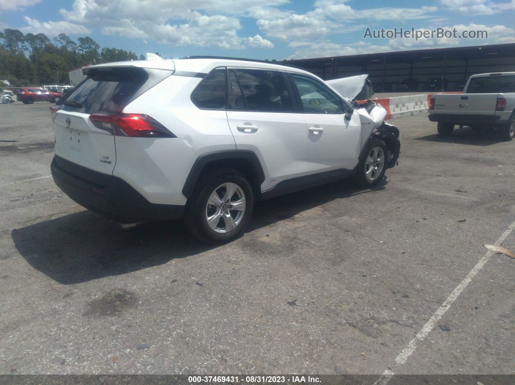 2021 Toyota Rav4 Le Hybrid Белый vin: 4T3LWRFV9MU018050