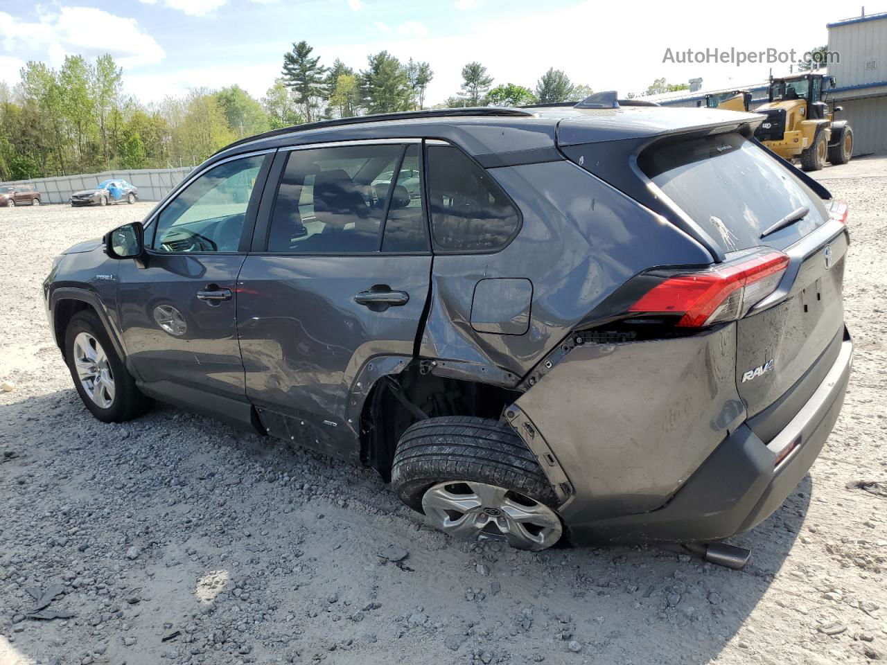 2021 Toyota Rav4 Le Серый vin: 4T3MWRFV3MU046446