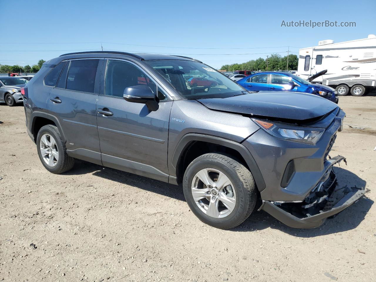 2021 Toyota Rav4 Le Угольный vin: 4T3MWRFV7MU014664