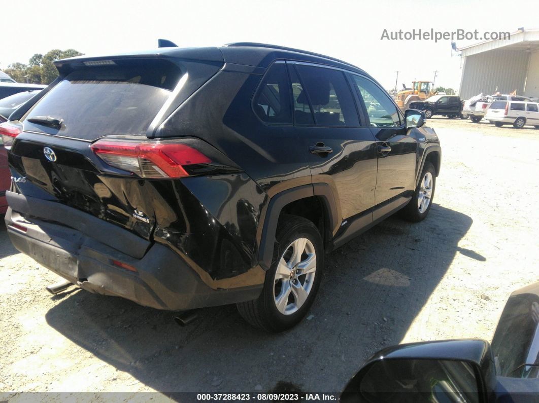 2021 Toyota Rav4 Hybrid Le Black vin: 4T3MWRFV8MU022420