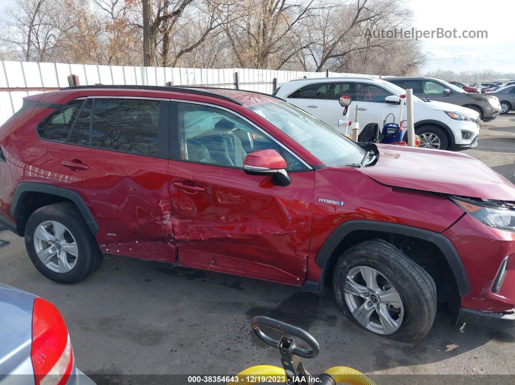 2021 Toyota Rav4 Le Hybrid Red vin: 4T3MWRFVXMU031295