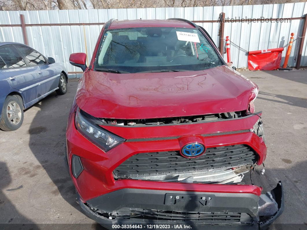 2021 Toyota Rav4 Le Hybrid Красный vin: 4T3MWRFVXMU031295