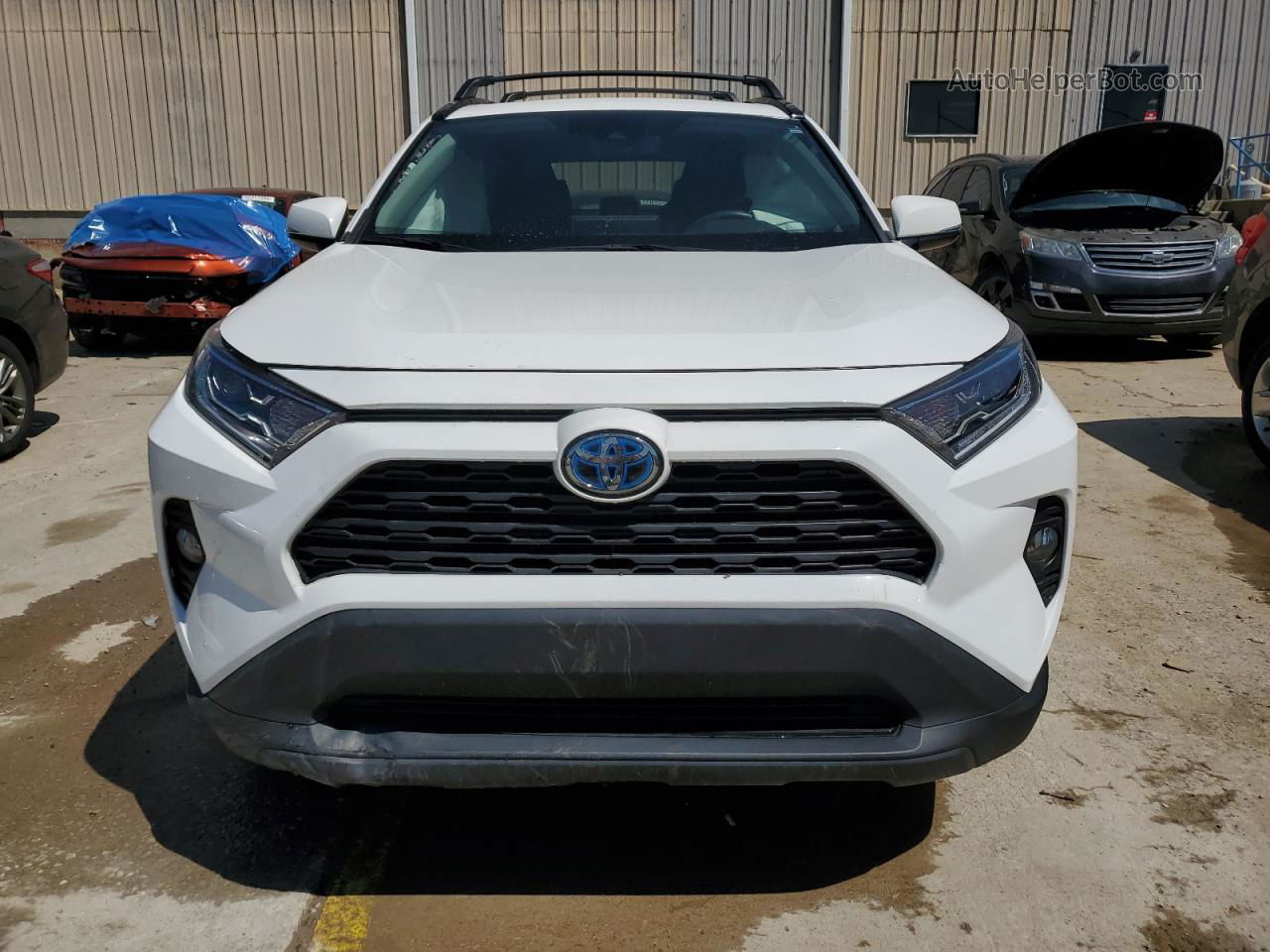 2021 Toyota Rav4 Xle White vin: 4T3R6RFV0MU011272