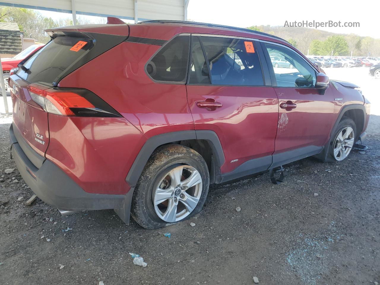 2021 Toyota Rav4 Xle Maroon vin: 4T3R6RFV0MU017878