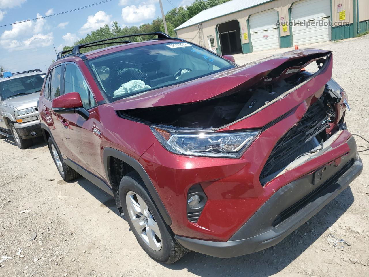 2021 Toyota Rav4 Xle Красный vin: 4T3R6RFV7MU006022