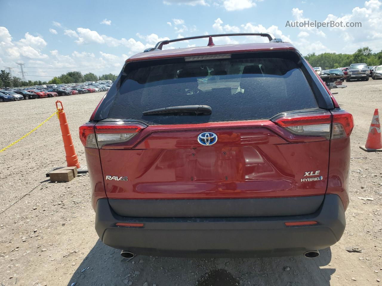 2021 Toyota Rav4 Xle Red vin: 4T3R6RFV7MU006022