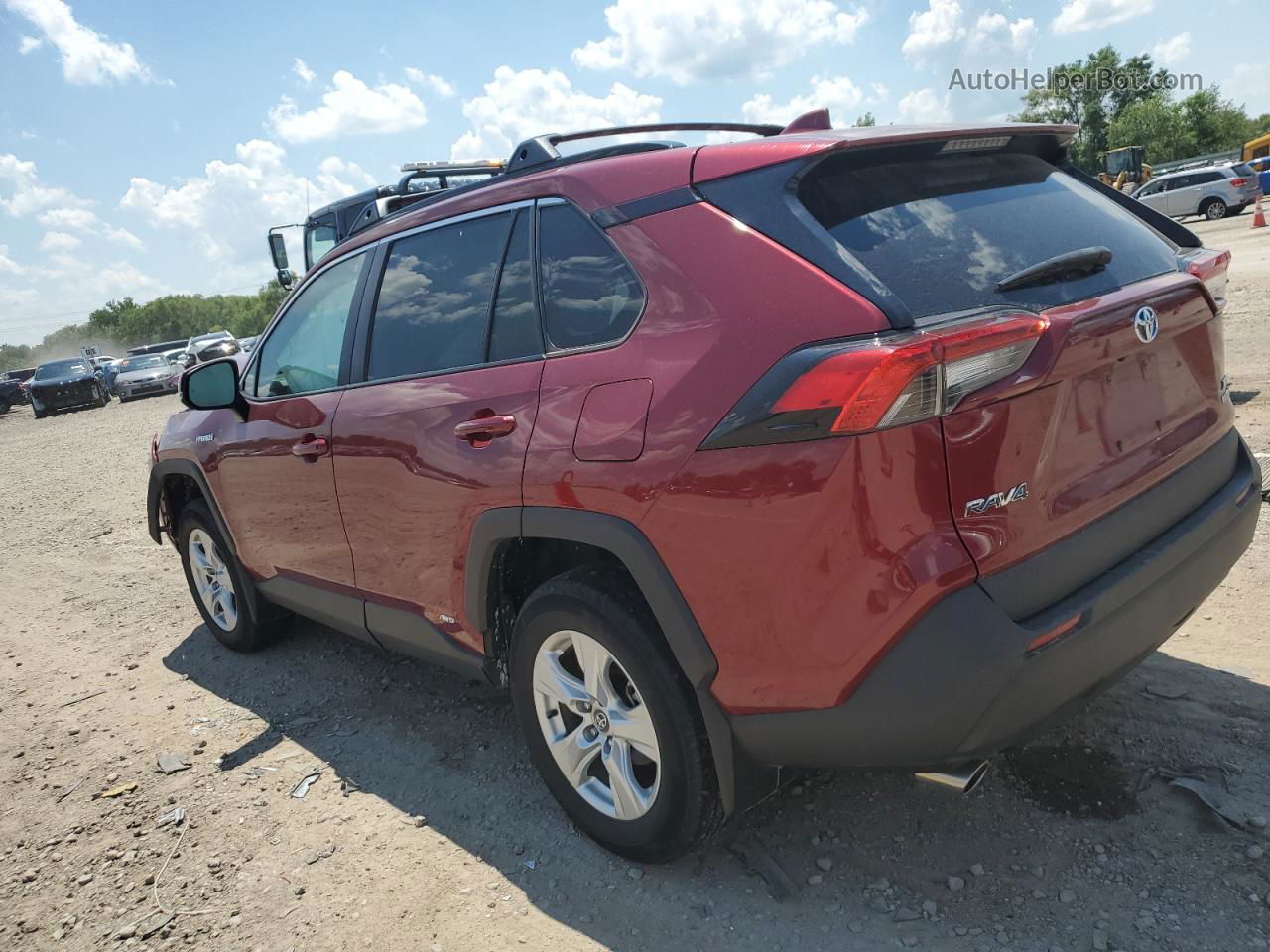 2021 Toyota Rav4 Xle Red vin: 4T3R6RFV7MU006022