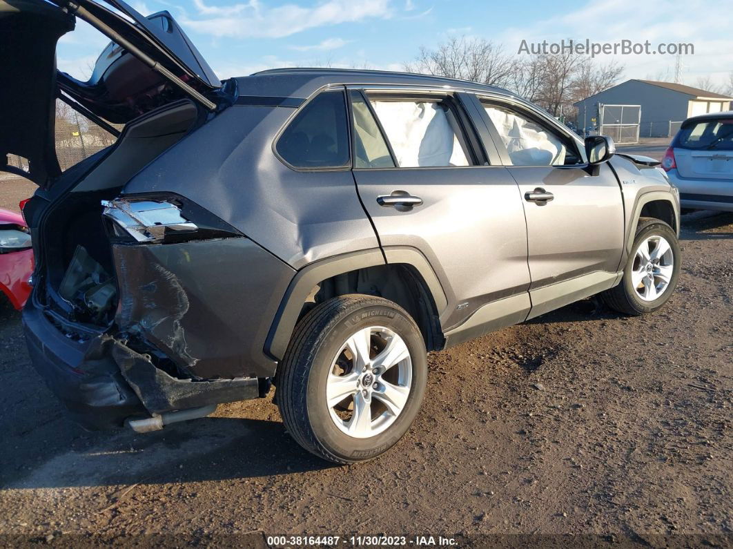 2021 Toyota Rav4 Xle Hybrid Gray vin: 4T3R6RFVXMU006581