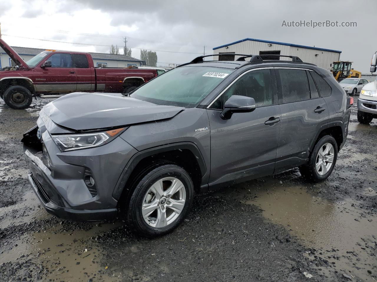 2021 Toyota Rav4 Xle Gray vin: 4T3RWRFV0MU049682