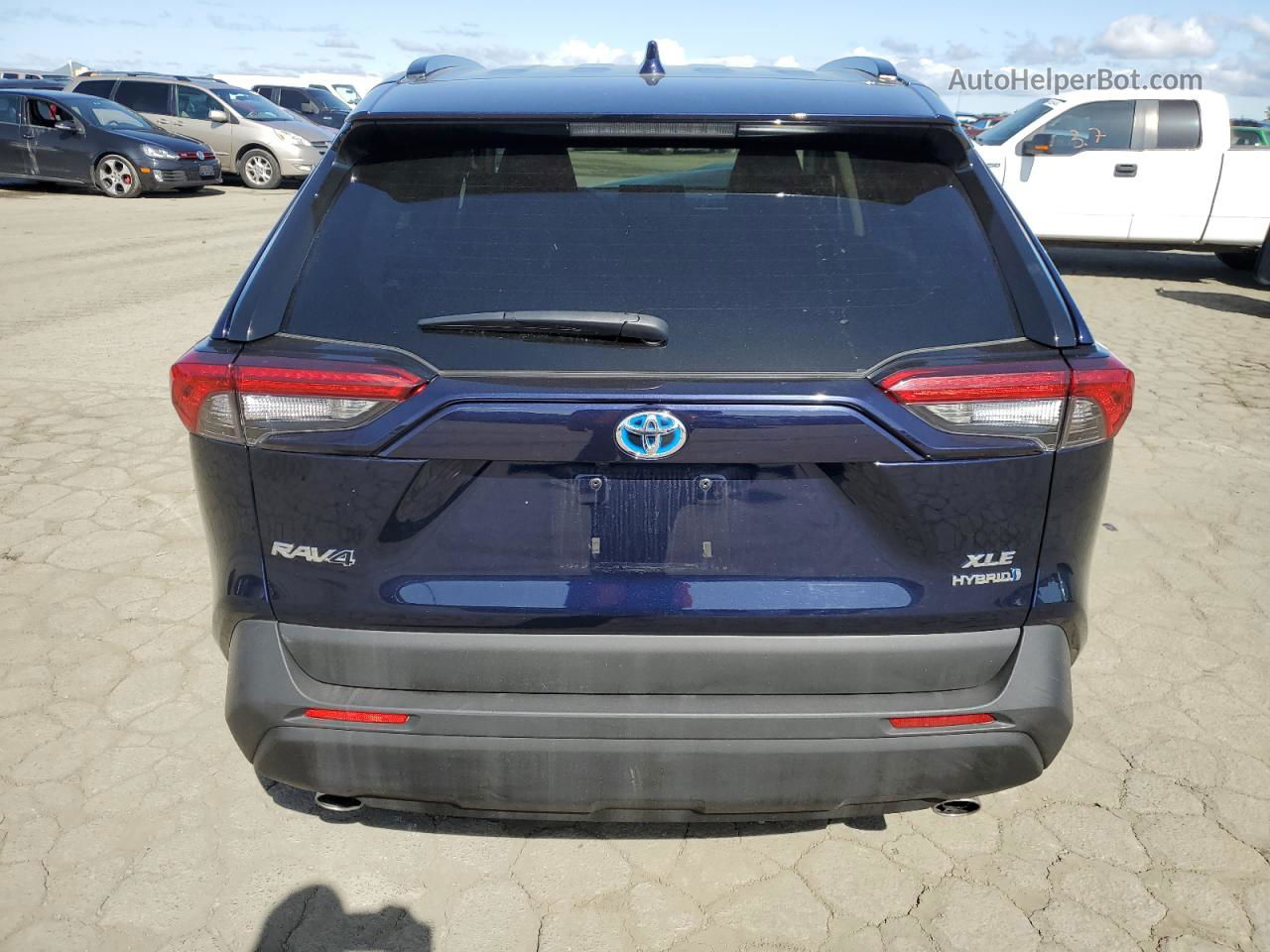 2021 Toyota Rav4 Xle Синий vin: 4T3RWRFV1MU035399