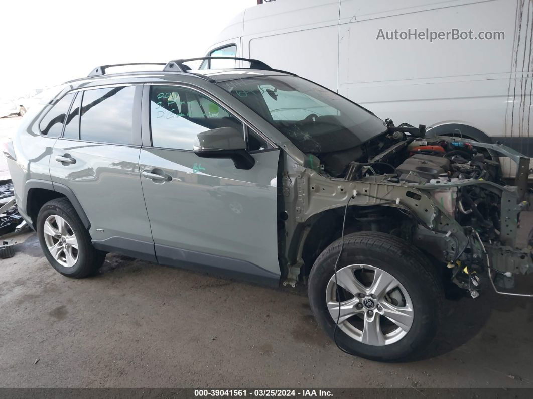 2021 Toyota Rav4 Xle Hybrid Gray vin: 4T3RWRFV4MU036174