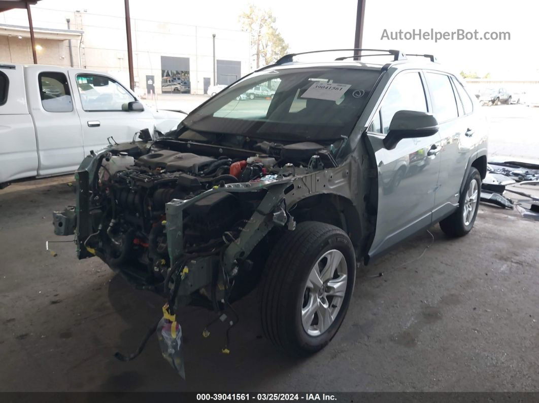 2021 Toyota Rav4 Xle Hybrid Серый vin: 4T3RWRFV4MU036174