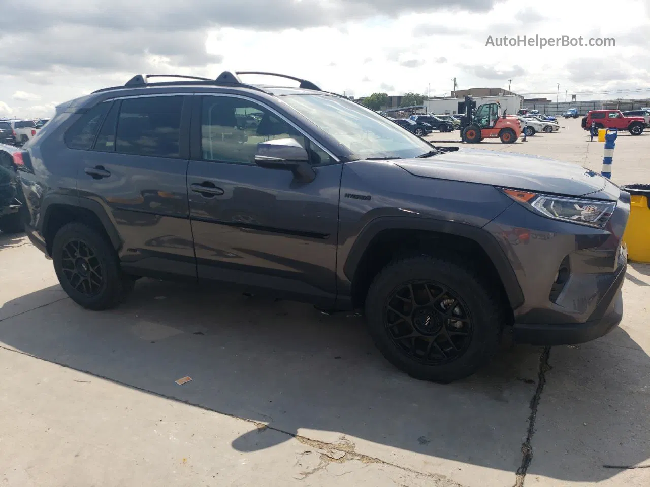 2021 Toyota Rav4 Xle Gray vin: 4T3RWRFV6MU044891