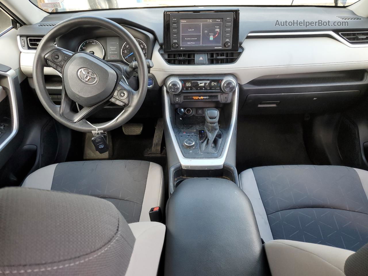 2021 Toyota Rav4 Xle Серый vin: 4T3RWRFV7MU027940