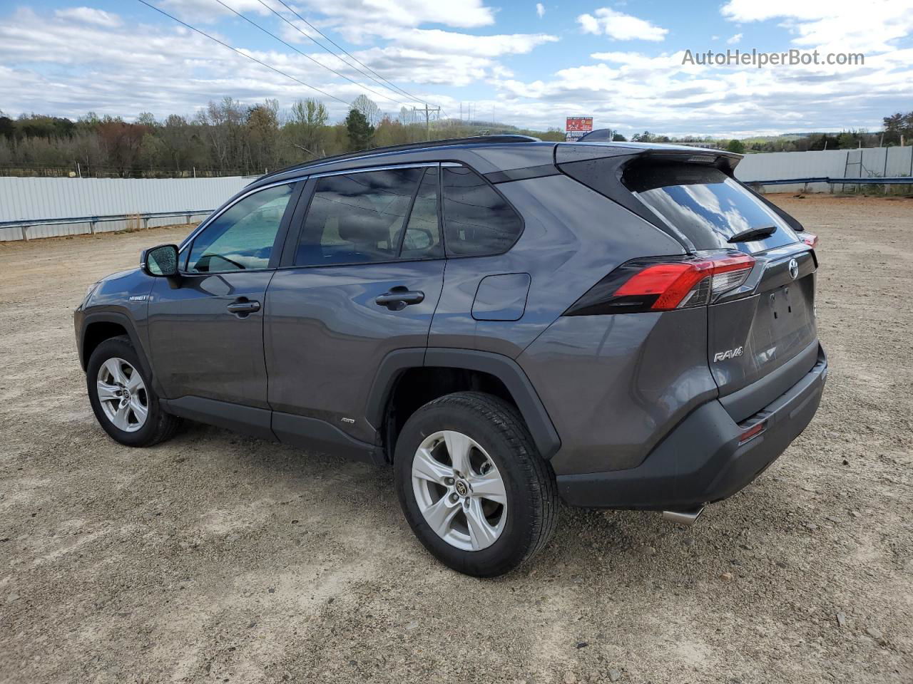 2021 Toyota Rav4 Xle Серый vin: 4T3RWRFV7MU027940