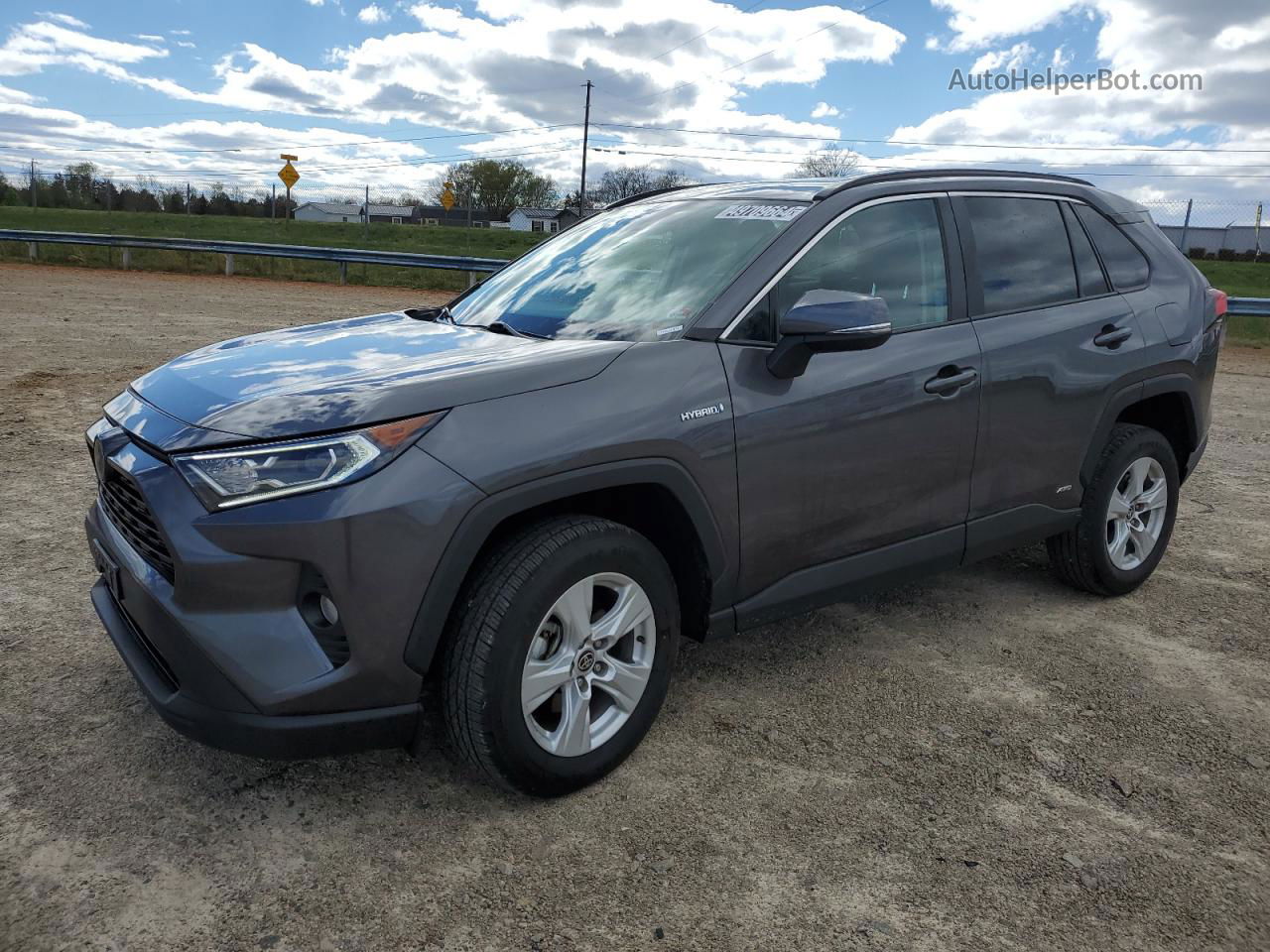 2021 Toyota Rav4 Xle Gray vin: 4T3RWRFV7MU027940