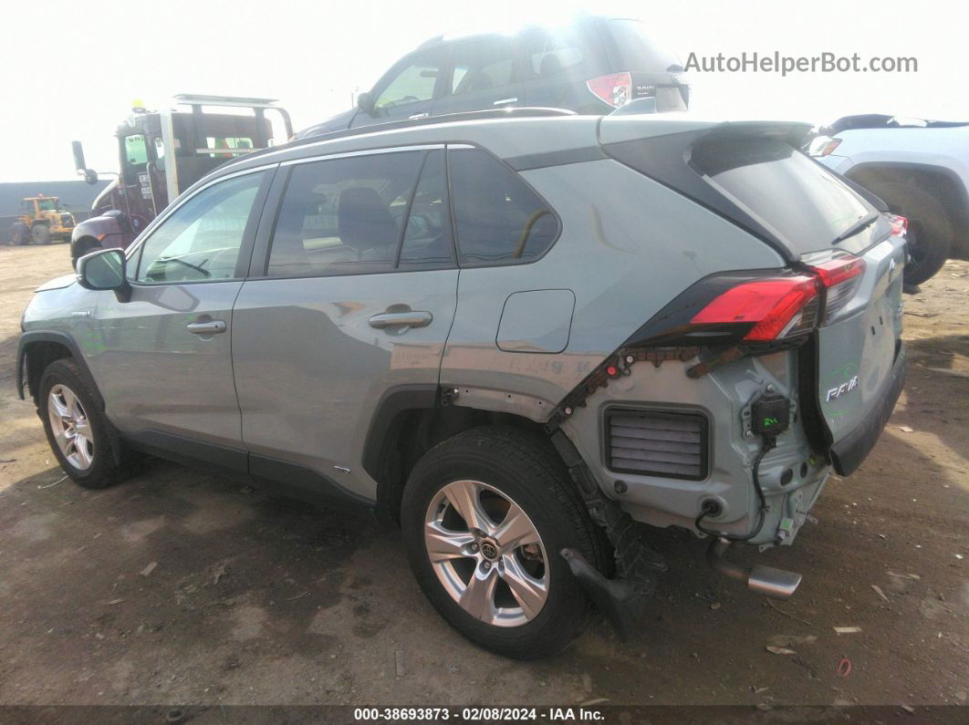 2021 Toyota Rav4 Xle Hybrid Серый vin: 4T3RWRFV8MU047856