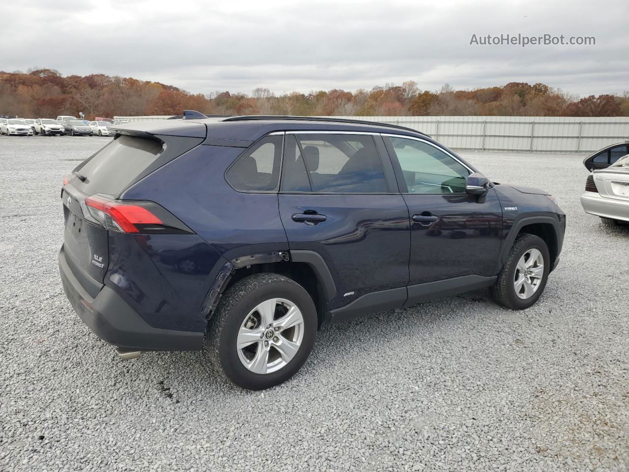 2021 Toyota Rav4 Xle Blue vin: 4T3RWRFVXMU016124