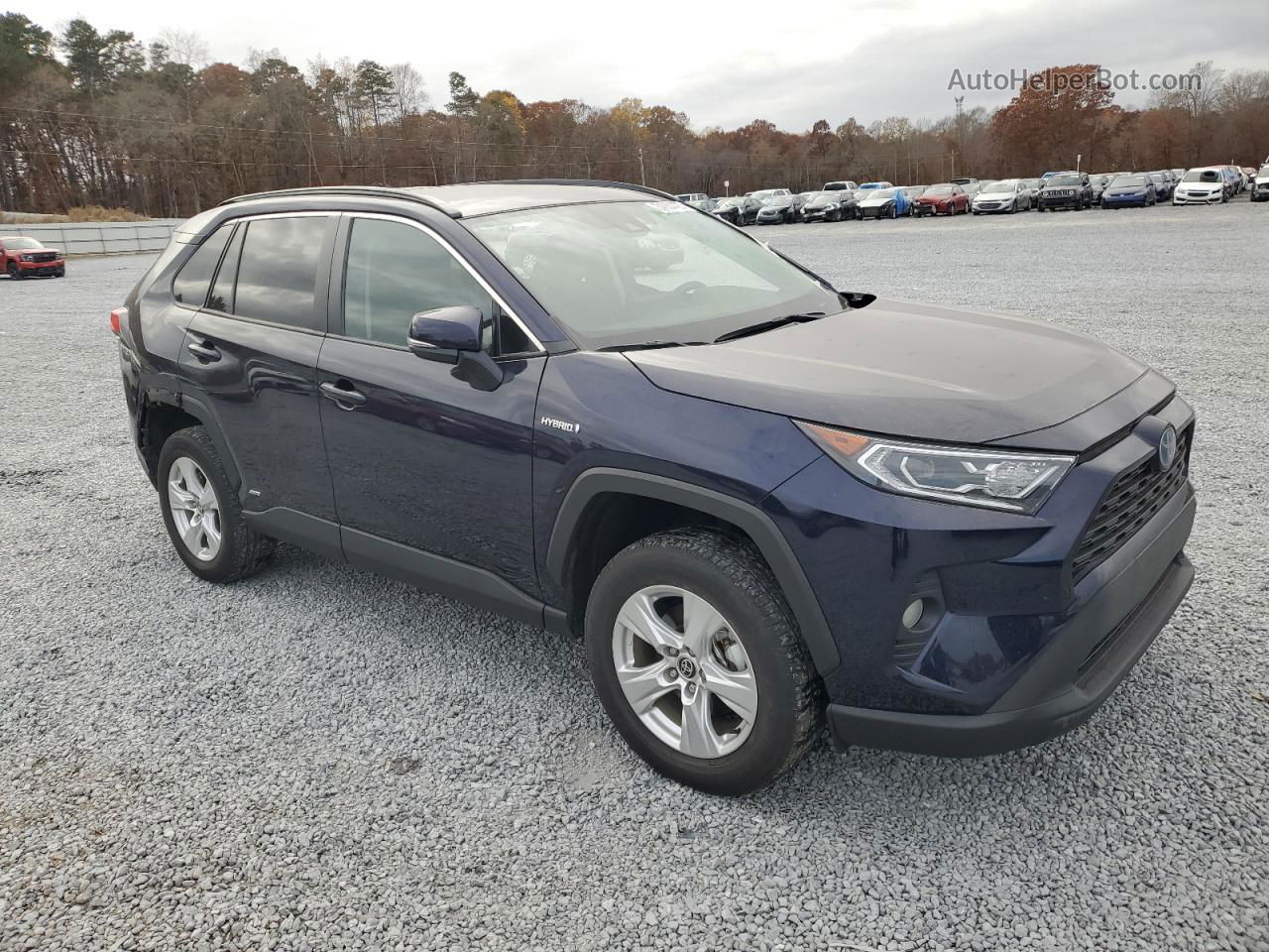 2021 Toyota Rav4 Xle Blue vin: 4T3RWRFVXMU016124