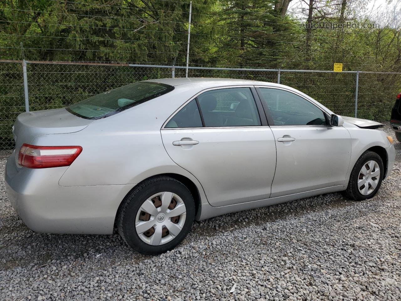 2008 Toyota Camry Ce Silver vin: 4T4BE46K08R018563