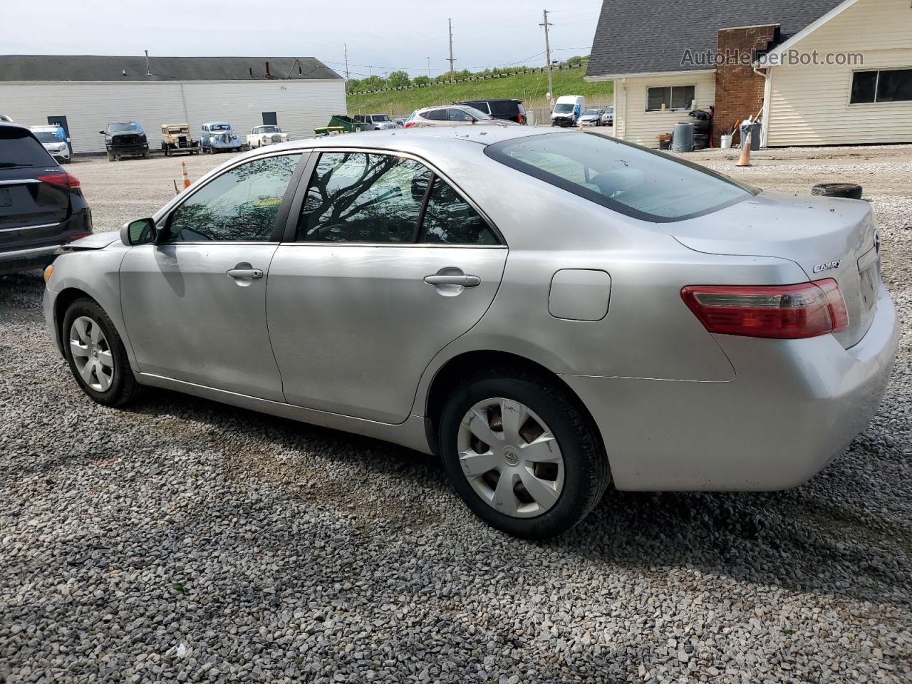 2008 Toyota Camry Ce Silver vin: 4T4BE46K08R018563