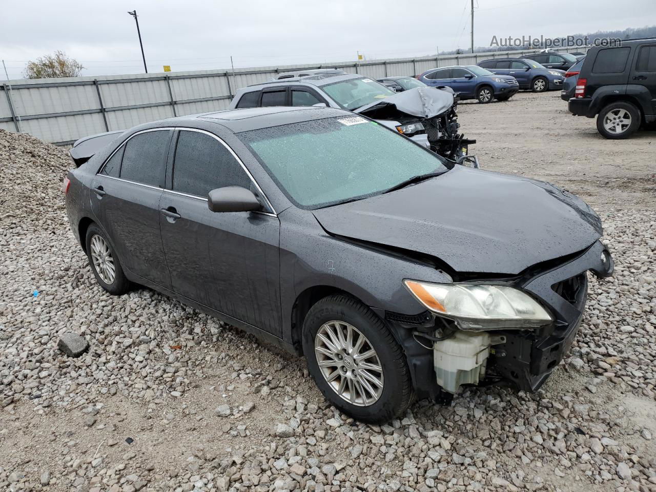 2009 Toyota Camry Base Серый vin: 4T4BE46K09R075542