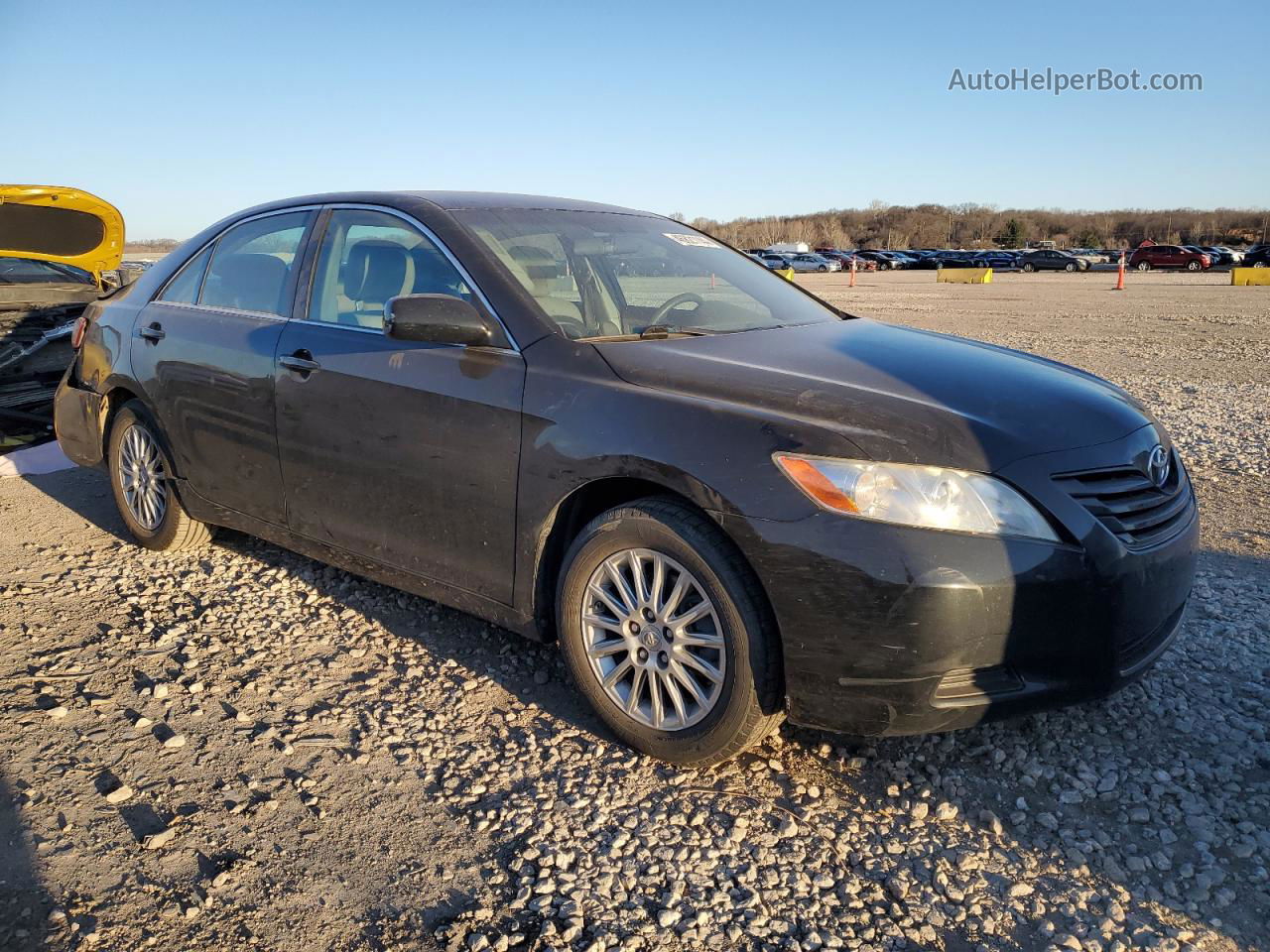 2009 Toyota Camry Base Black vin: 4T4BE46K09R090011