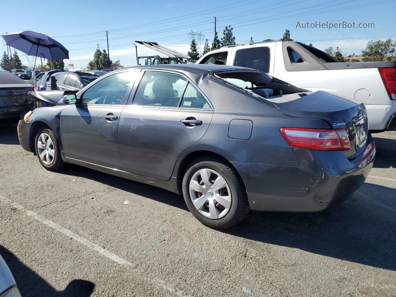 2009 Toyota Camry Base Gray vin: 4T4BE46K09R093328