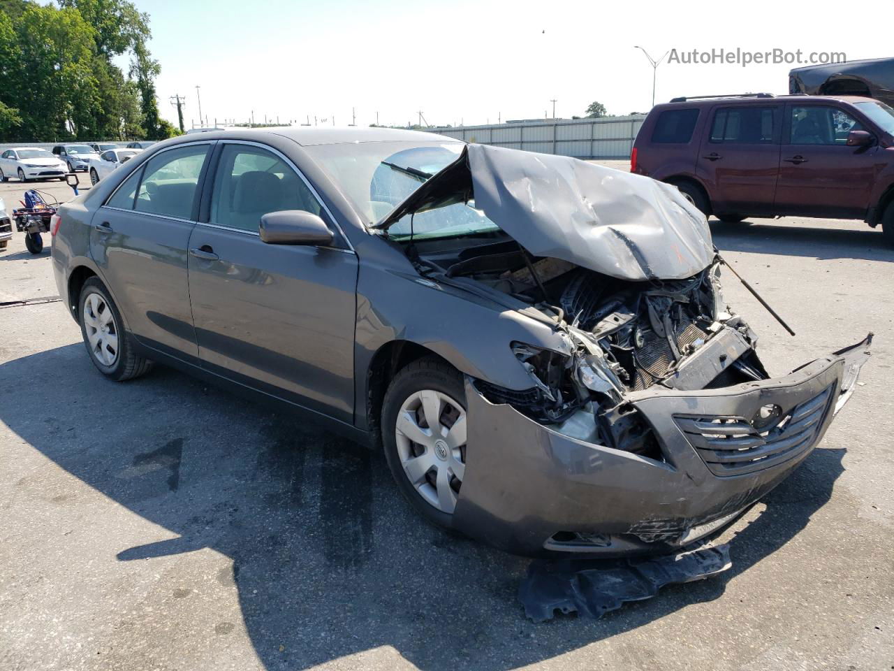 2009 Toyota Camry Base Gray vin: 4T4BE46K09R104280