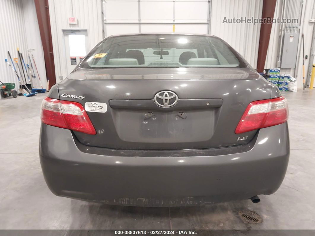 2009 Toyota Camry Le Gray vin: 4T4BE46K09R105607