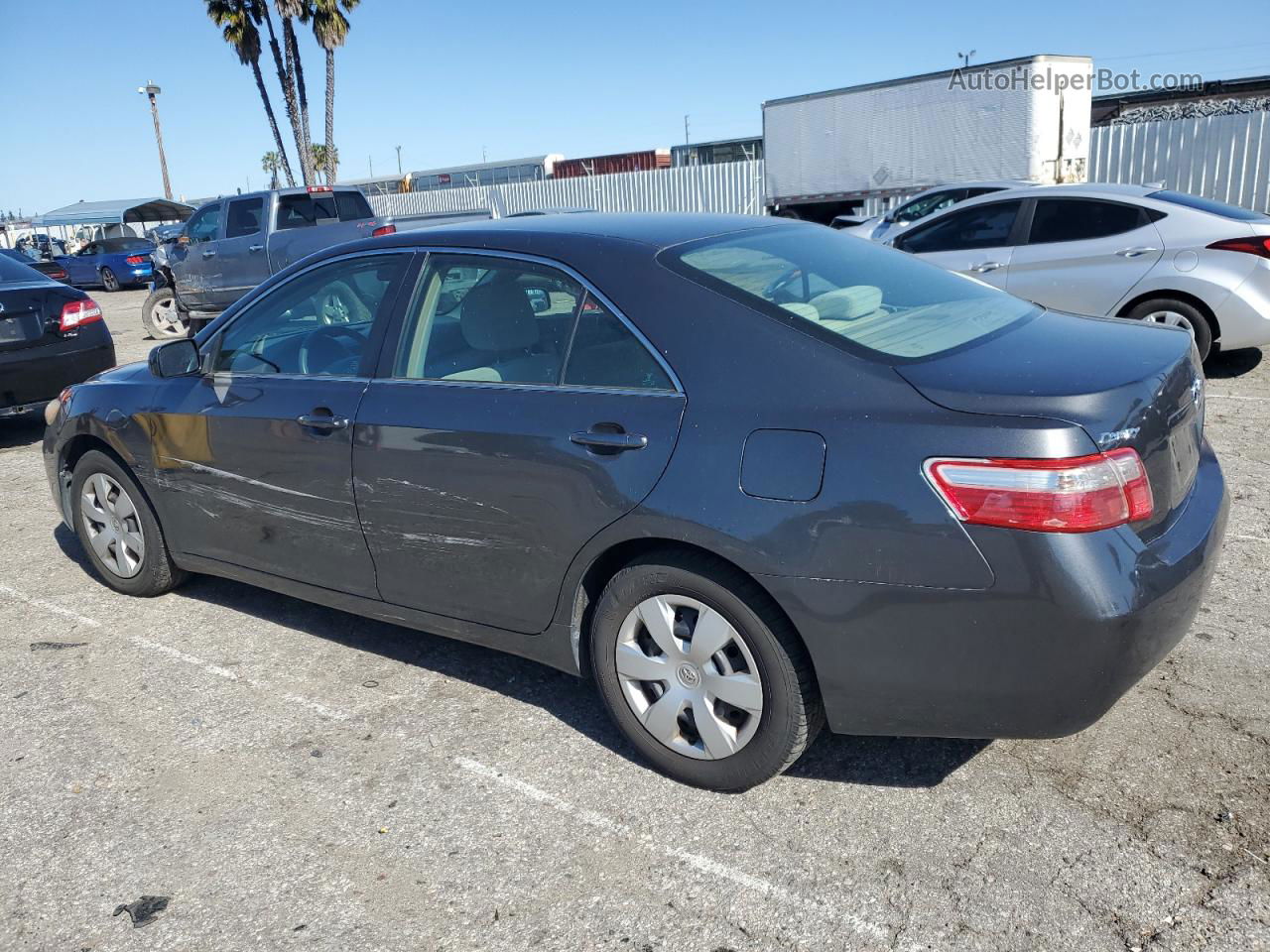 2009 Toyota Camry Base Серый vin: 4T4BE46K09R129096