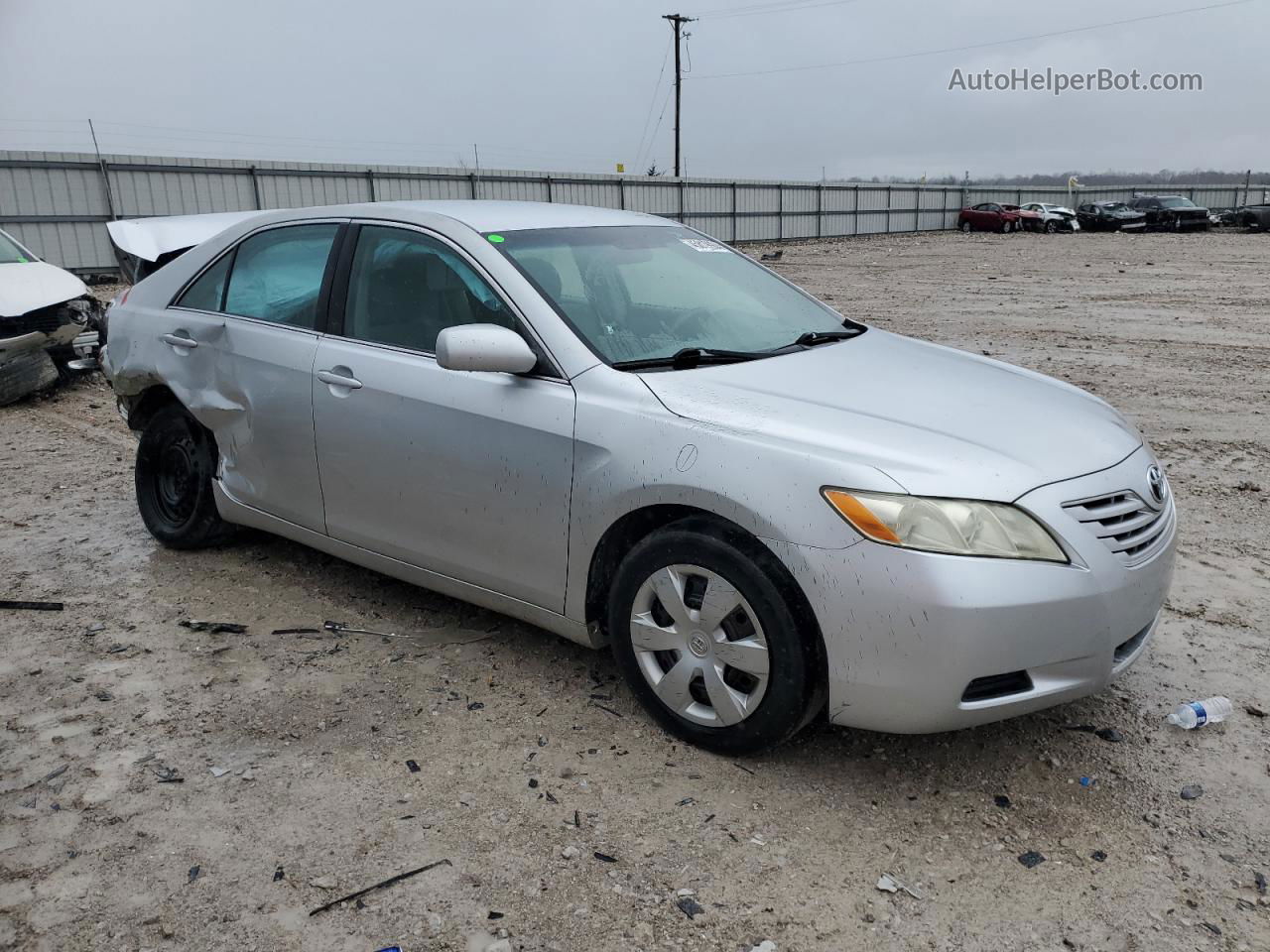 2009 Toyota Camry Base Silver vin: 4T4BE46K19R063156