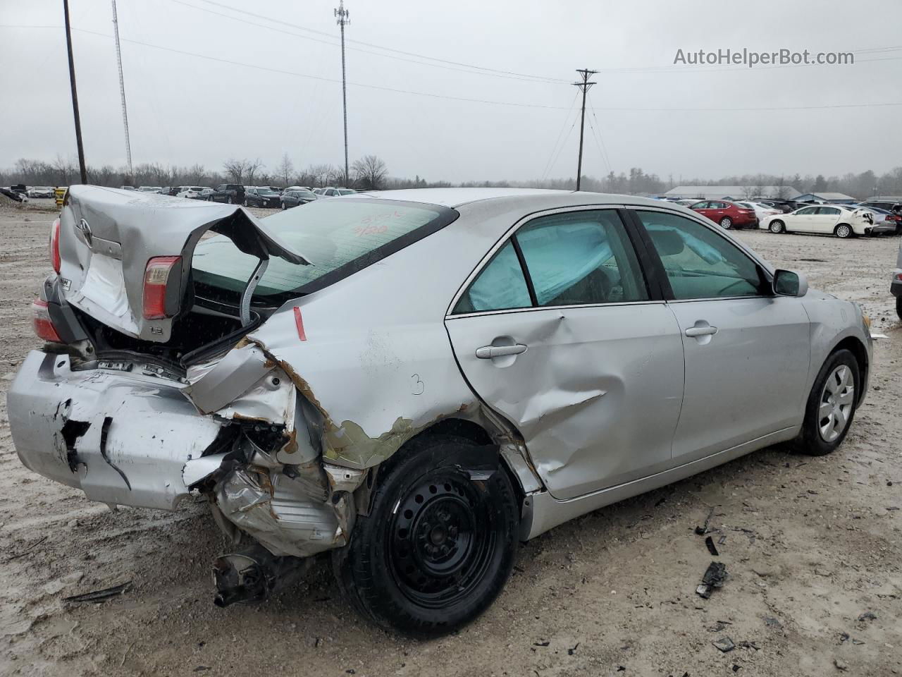 2009 Toyota Camry Base Silver vin: 4T4BE46K19R063156