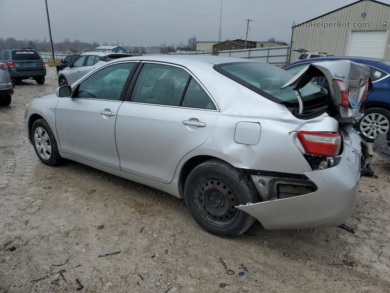 2009 Toyota Camry Base Silver vin: 4T4BE46K19R063156