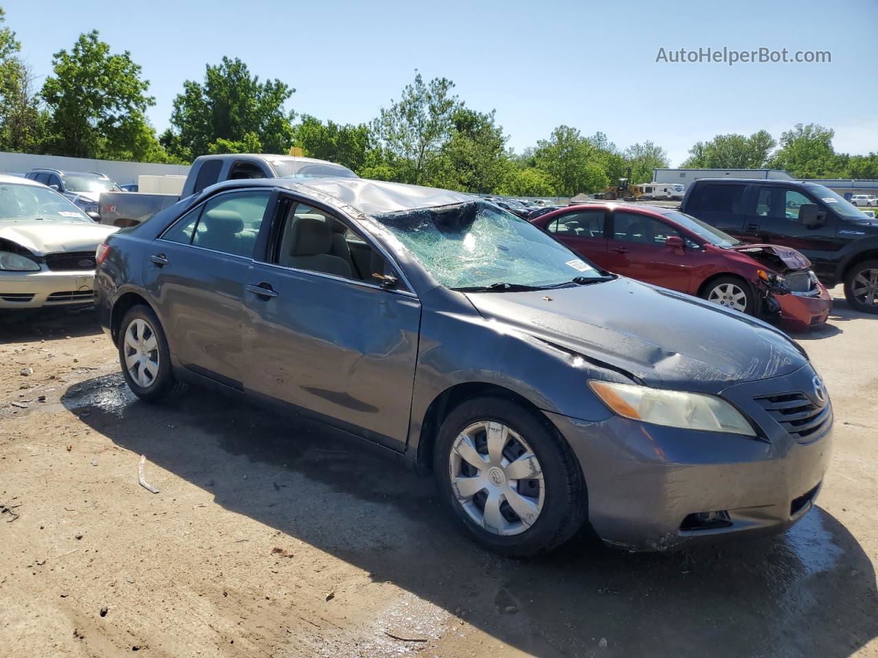 2009 Toyota Camry Base Gray vin: 4T4BE46K19R069863