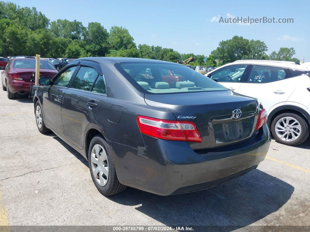 2009 Toyota Camry Le Gray vin: 4T4BE46K19R113943