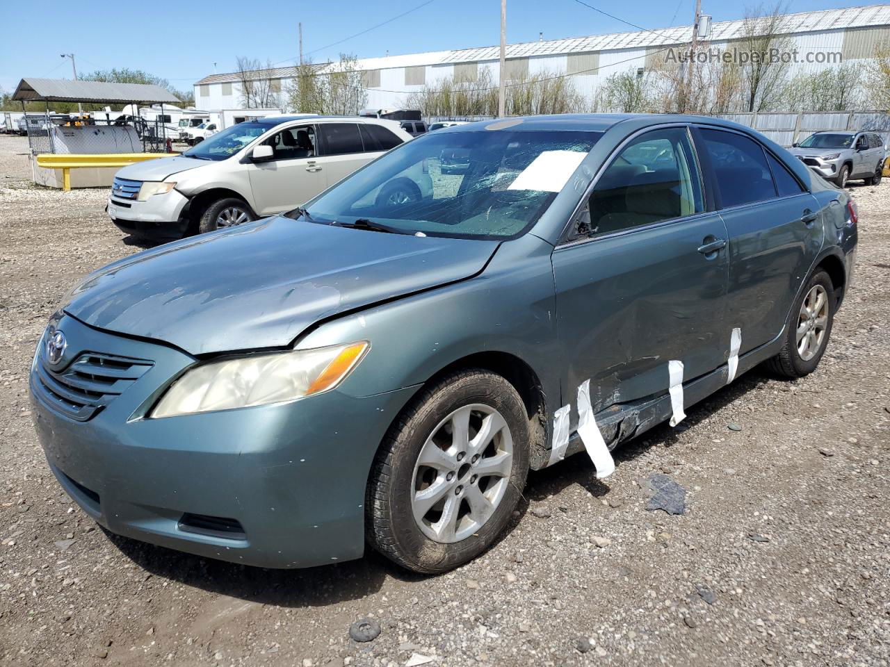 2009 Toyota Camry Base Зеленый vin: 4T4BE46K19R125560