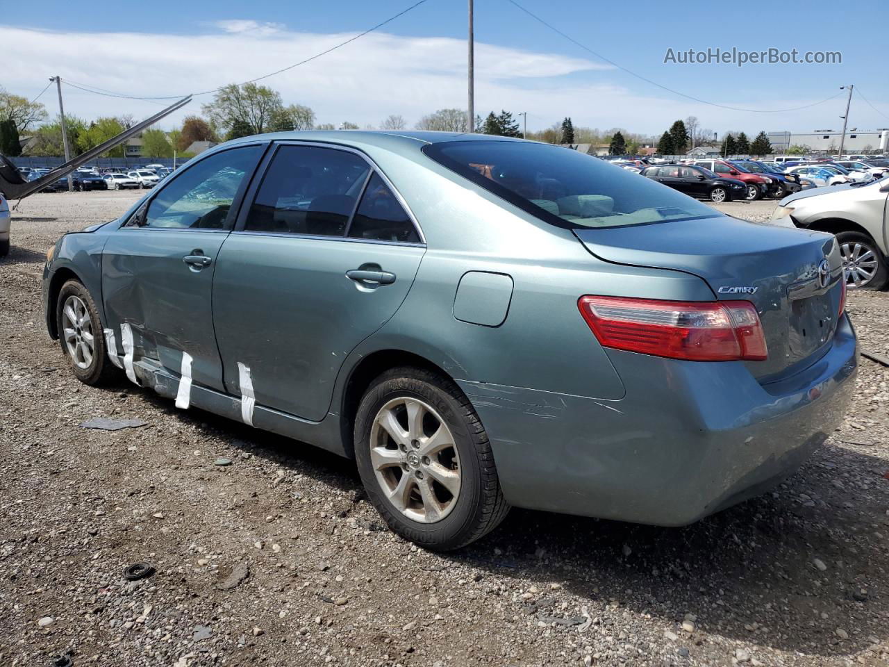 2009 Toyota Camry Base Зеленый vin: 4T4BE46K19R125560