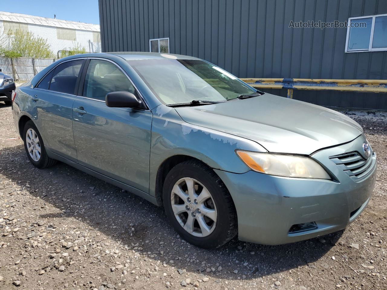 2009 Toyota Camry Base Зеленый vin: 4T4BE46K19R125560