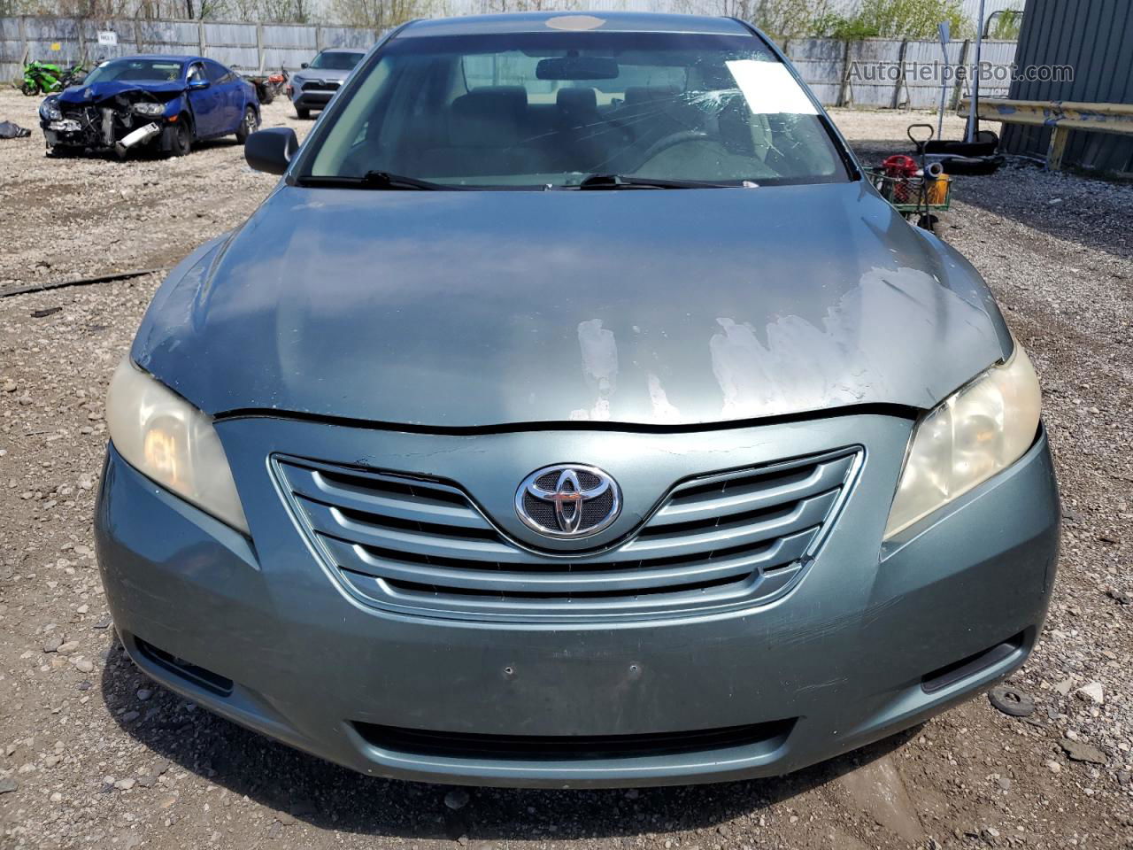 2009 Toyota Camry Base Зеленый vin: 4T4BE46K19R125560