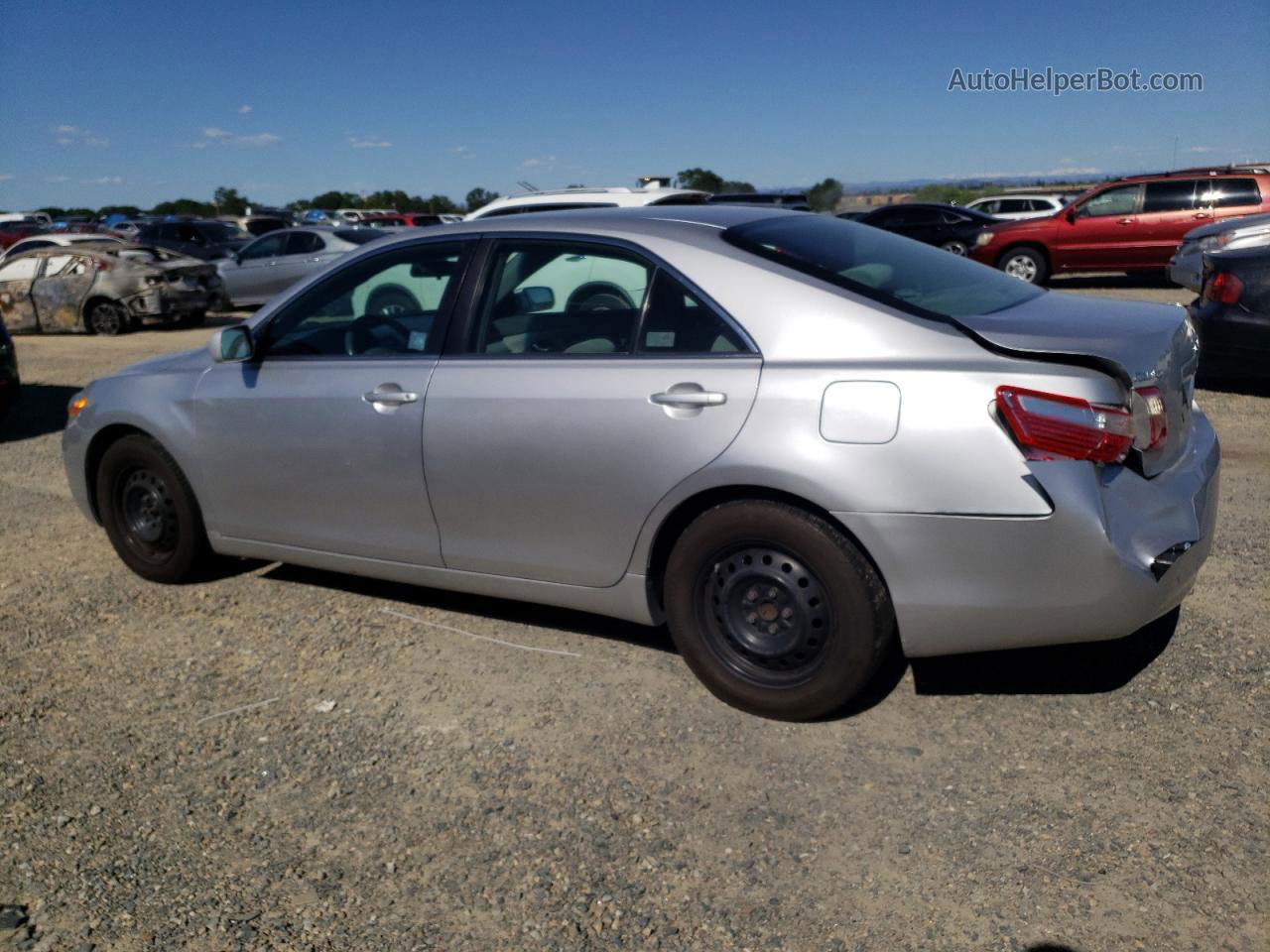 2009 Toyota Camry Base Silver vin: 4T4BE46K19R130502