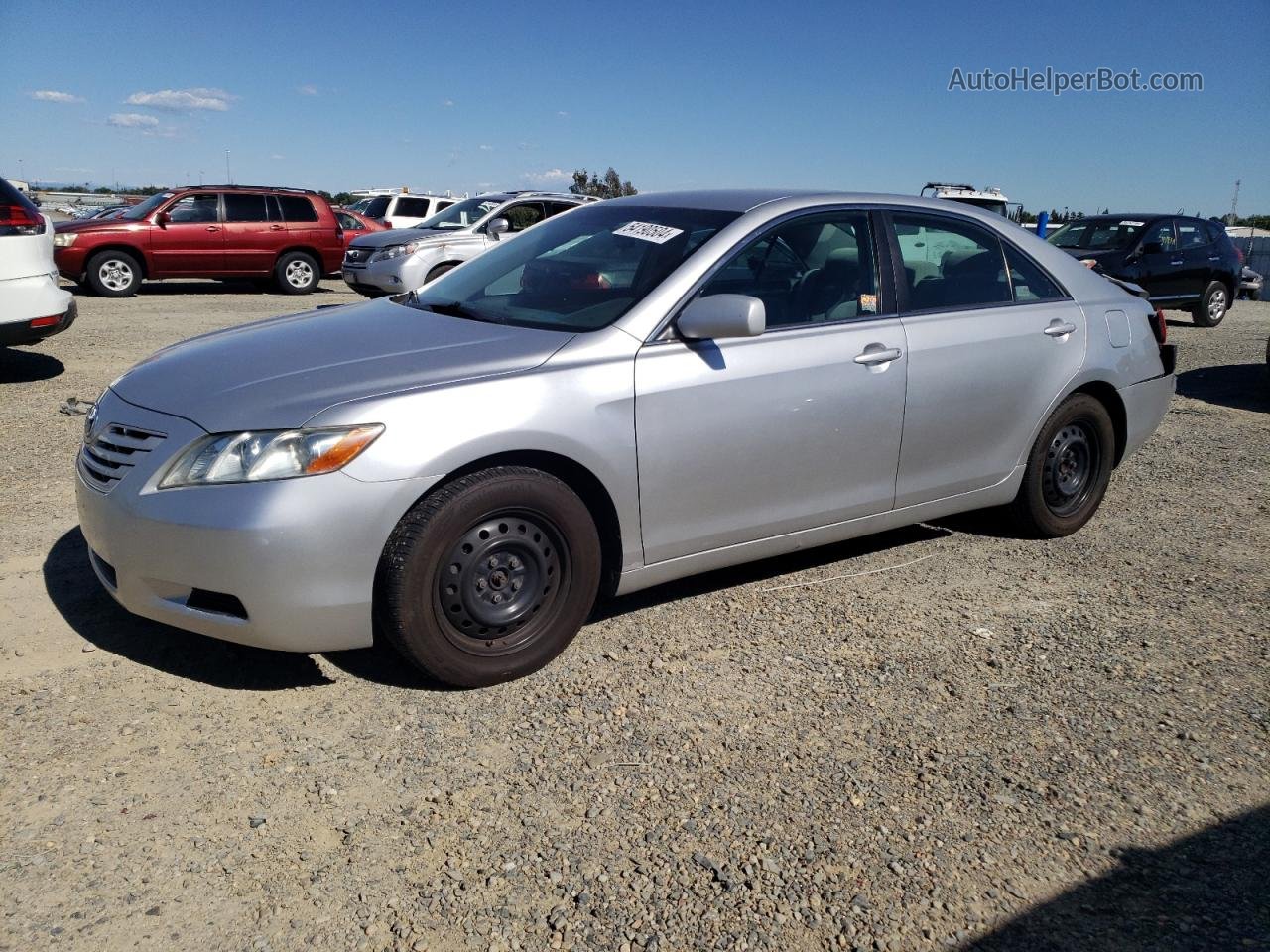 2009 Toyota Camry Base Silver vin: 4T4BE46K19R130502