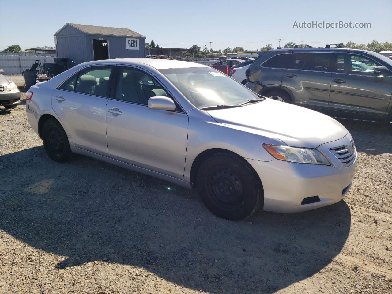 2009 Toyota Camry Base Серебряный vin: 4T4BE46K19R130502