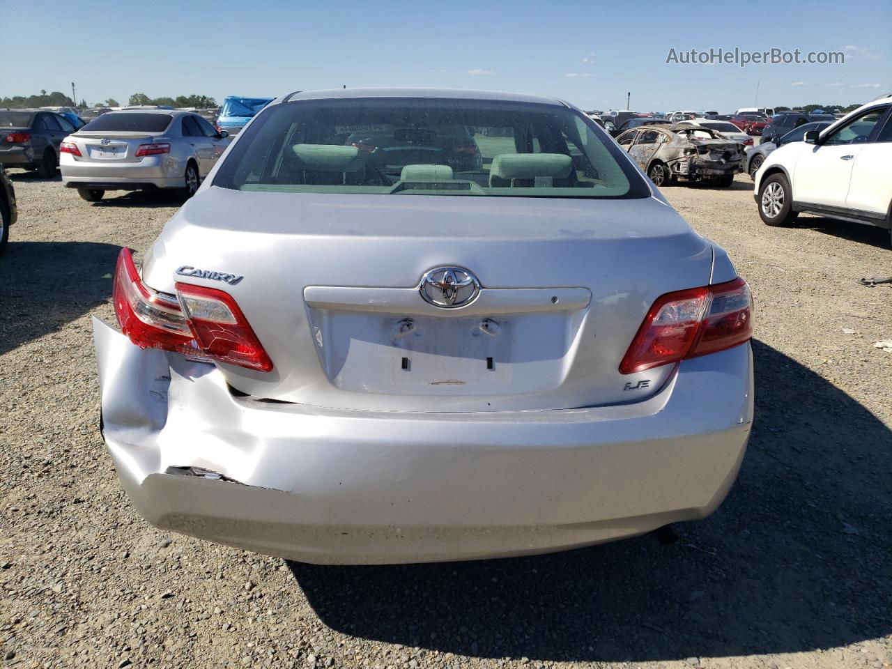 2009 Toyota Camry Base Silver vin: 4T4BE46K19R130502