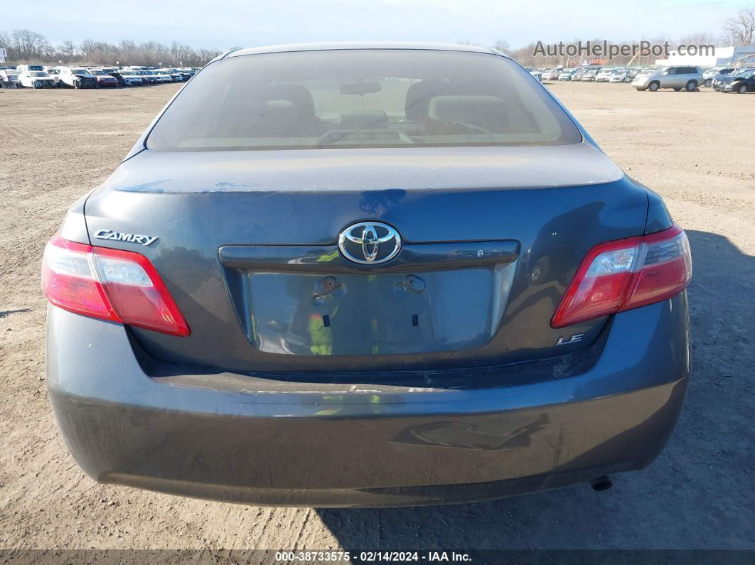 2009 Toyota Camry Le Gray vin: 4T4BE46K19R135134