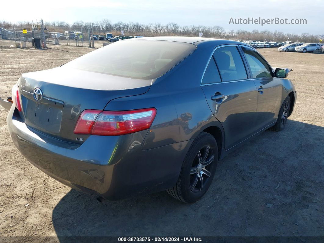 2009 Toyota Camry Le Gray vin: 4T4BE46K19R135134