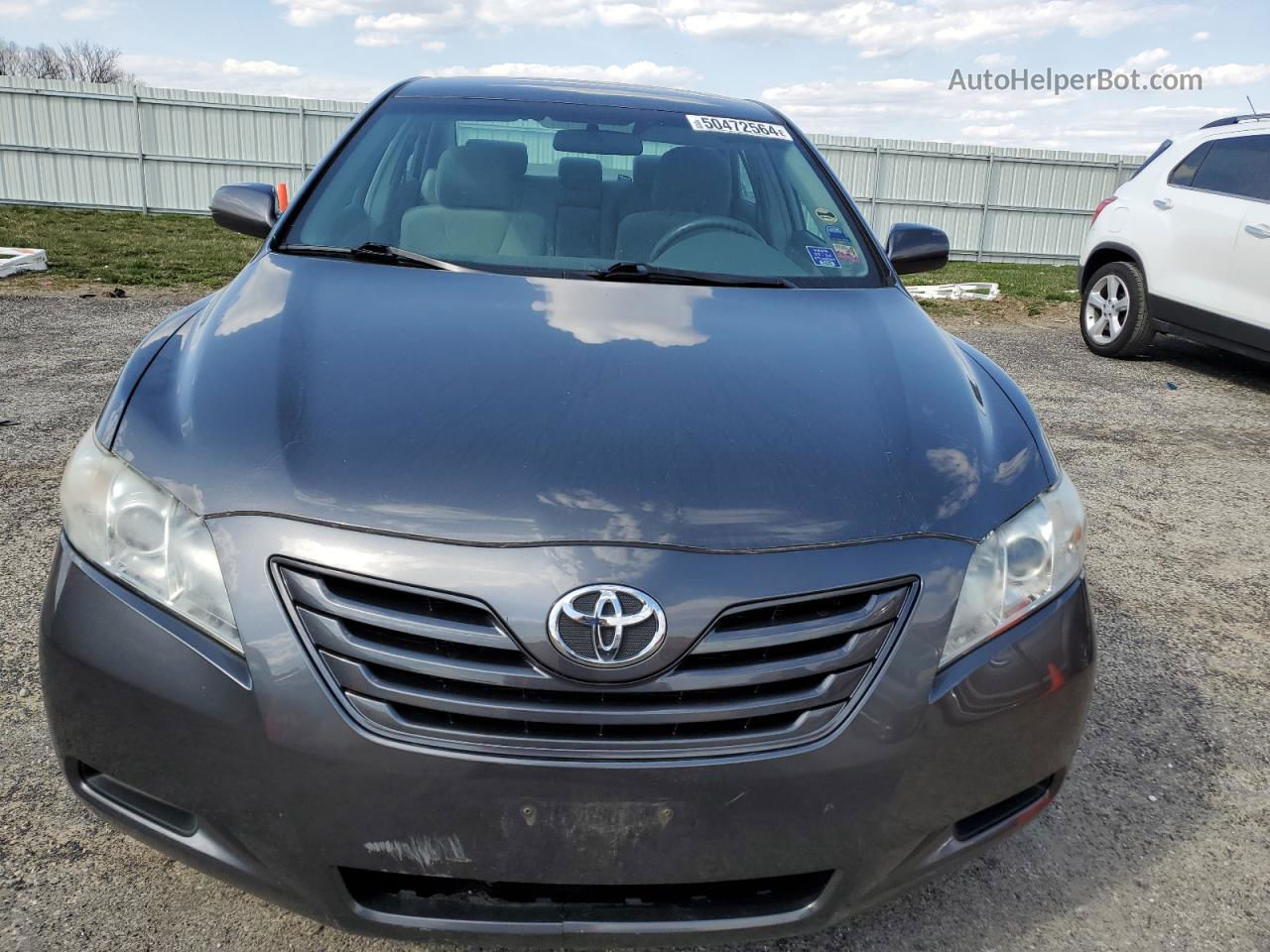 2008 Toyota Camry Ce Gray vin: 4T4BE46K28R032173